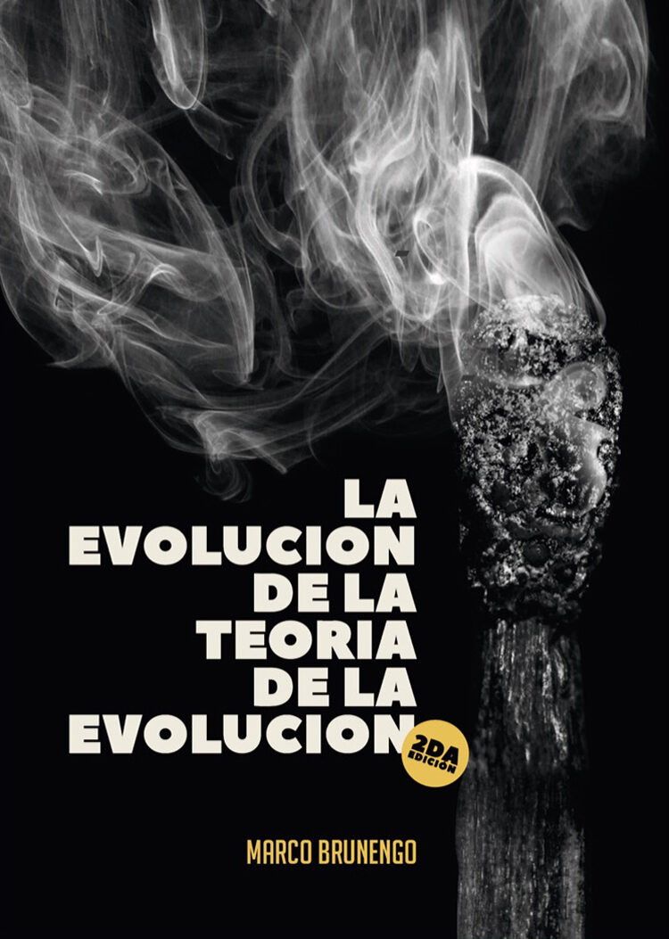 Portada de La evolución de la teoría de la evolución